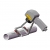 Znakowarka laserowa przenośna, pole robocze 110x110mm + Przystawka - znakowanie ciągłe